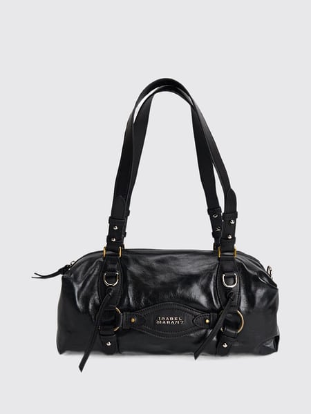 Isabel Marant Tilpa Bovine Leather Double Handle Shoulder Bag