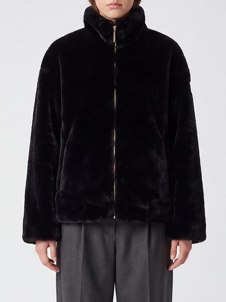 Fur coat woman Tatras