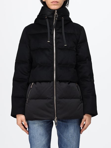 Duno Keiko Prato Mestre Quilted Wool-Blend Hooded Down Jacket