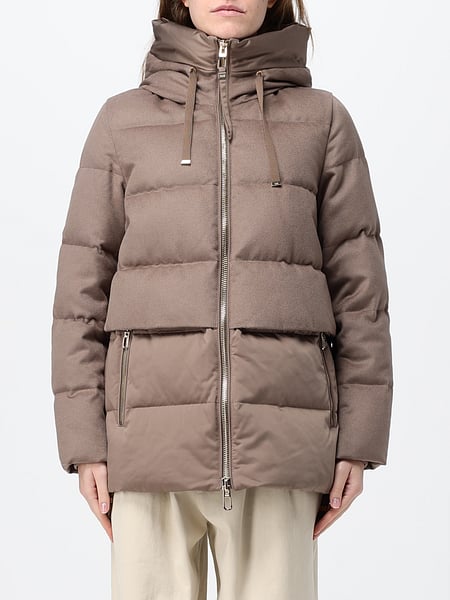 Duno Keiko Prato Mestre Quilted Wool-Blend Hooded Down Jacket