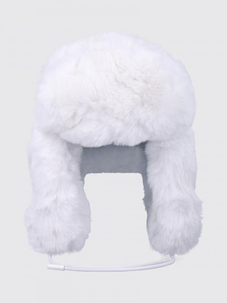Goldbergh Bicolor Faux Fur Aviator Hat with Embroidered Logo