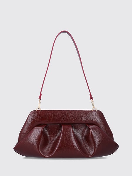 Themoirè Bios Wrinkled-Effect Vegan Leather Shoulder Bag