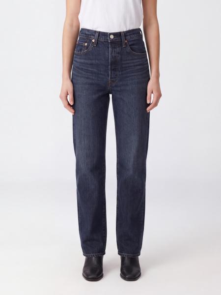 Levi's Ribcage High-Waisted Wide Leg Jeans in Recycled Denim