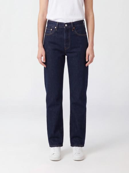 Levi's 501® Mid-Rise Straight Fit Cotton Denim Jeans