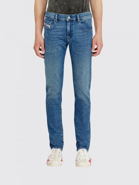Jean D-Strukt Diesel cinq poches coupe slim en denim stretch