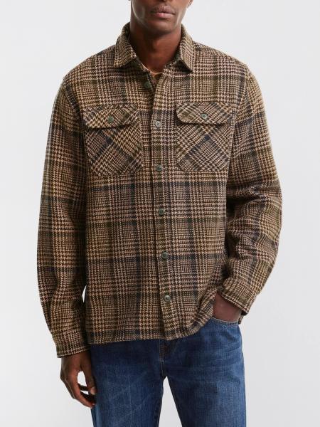 BARBOUR 格纹棉质外搭衬衫，带贴袋