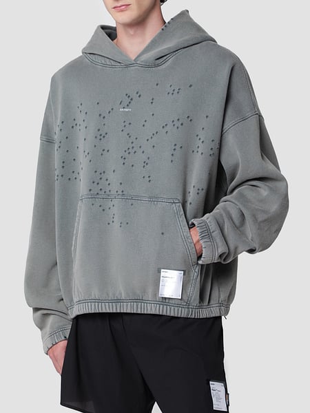 Satisfy Relaxed Fit Cotton Hoodie with Pouch Pocket