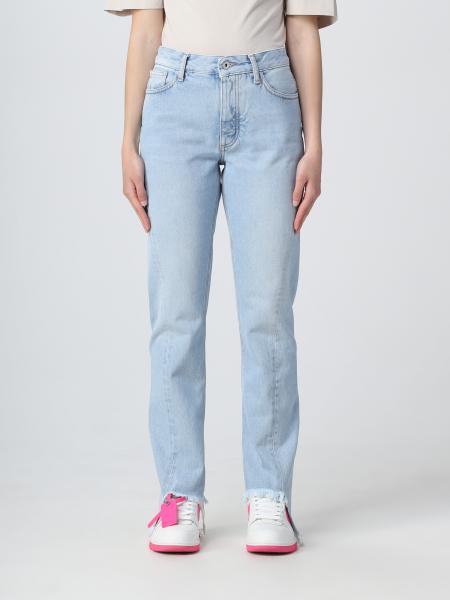 Off-White: Off-white denim jeans