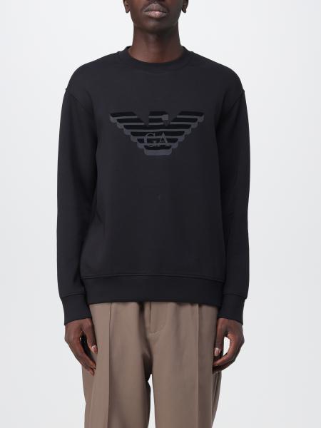 Emporio Armani cotton sweatshirt with logo
