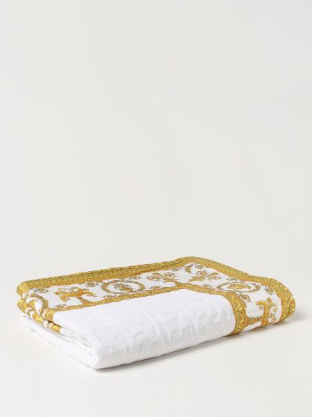 Serviette de plage baroque Versace Home en coton éponge