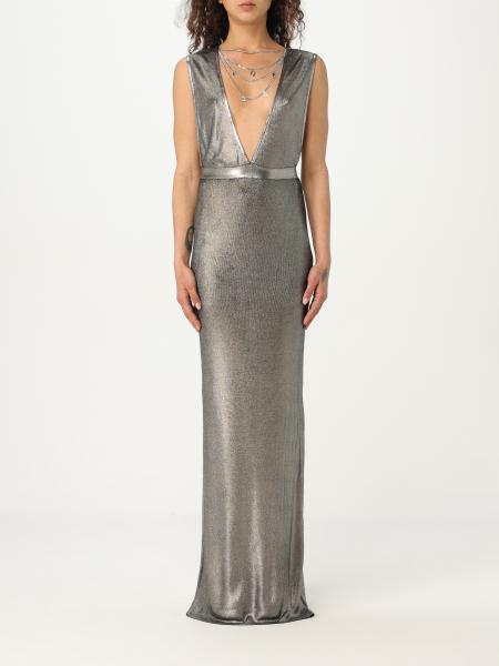 Elisabetta Franchi AM48S51E2DN4 関税送料込 PA07851E2 Elisabetta Franchi Crêpe Trousers With Logo Plaque