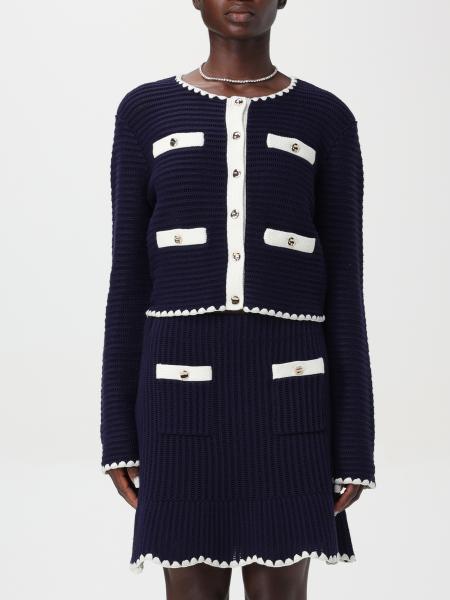 Cardigan woman Self-portrait