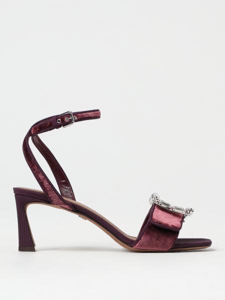 シューズ・サンダルその他 DOLCE & GABBANA Woman Heeled sandals Red Purple CR1791A9S20 DOLCE & GABBANA: Heeled sandals woman - Red Purple | Dolce