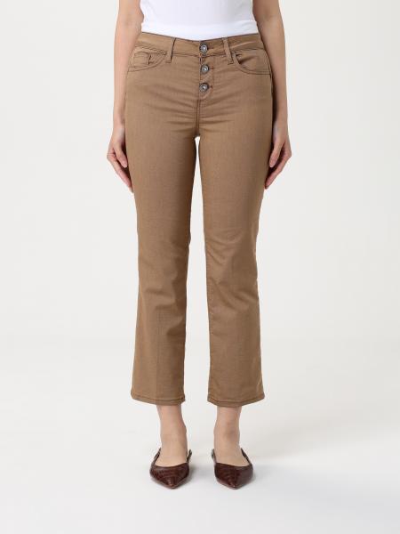 パンツ LIU JO Woman Pants Sand WA5427T4433 71320 LIU JO: Pants woman - Sand | Liu Jo pants WA5427T4433 online