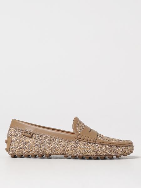 Mocassino Driver Tod's in tweed e pelle