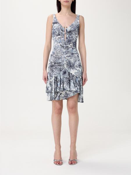 ワンピース JUST CAVALLI Woman Dress Blue 78PAO907JS485 204 JUST CAVALLI: Dress woman - Blue | Just Cavalli dress
