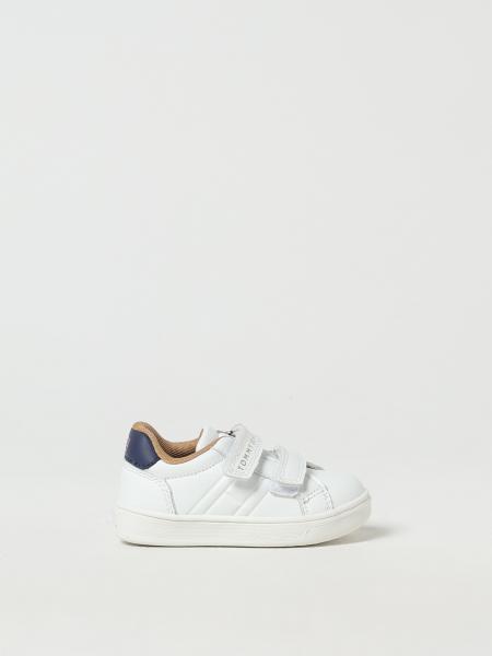 Tommy Hilfiger synthetic leather sneakers>