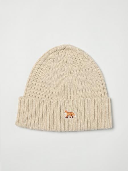 Cappello Maison Kitsuné in lana a coste