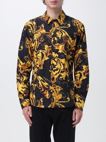 Camicia Versace Jeans Couture in cotone con stampa Baroque