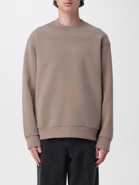 Felpa Emporio Armani in cotone con logo