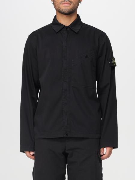Overshirt Stone Island in cotone stretch