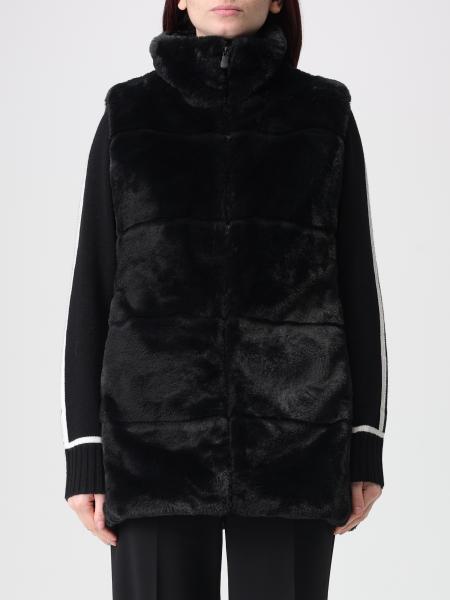 Gilet Nives reversibile Save The Duck in pelliccia sintetica e nylon