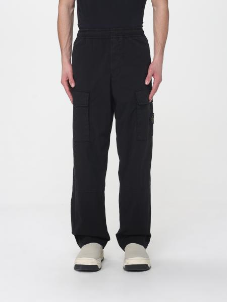 Pantalon cargo en twill de coton Stone Island