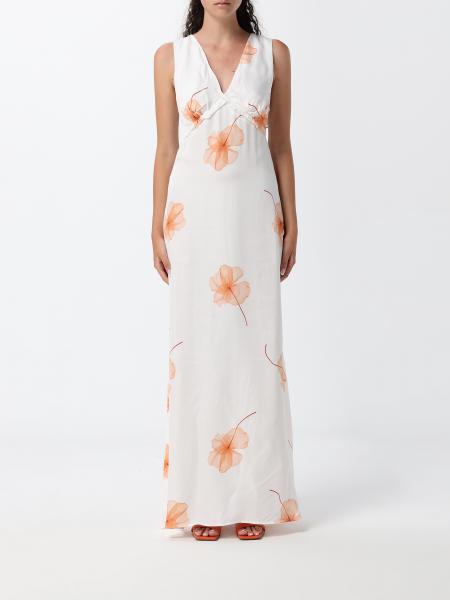 Robe longue Mar De Margaritas en viscose à imprimé floral