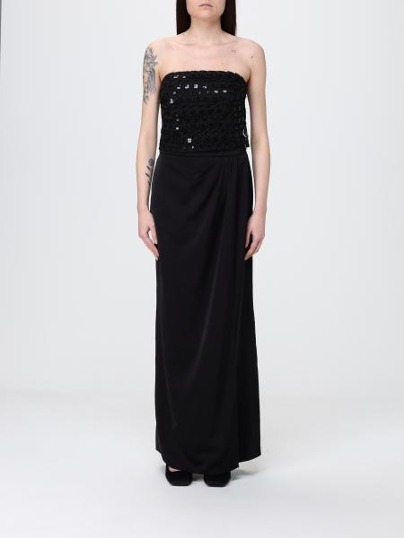 Robe longue H Couture en mélange de viscose