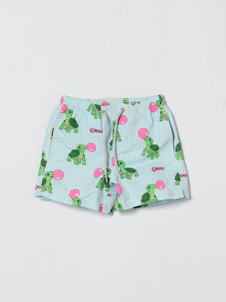 Printed Boxer Swim Trunks Mc2 Saint Barth