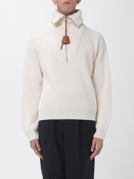 Celine Wool and Cashmere Half-Zip Jumper with Sailor Collar