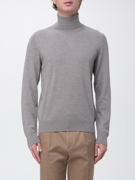 Rollkragenpullover BOSS aus reiner Schurwolle mit Rippbündchen