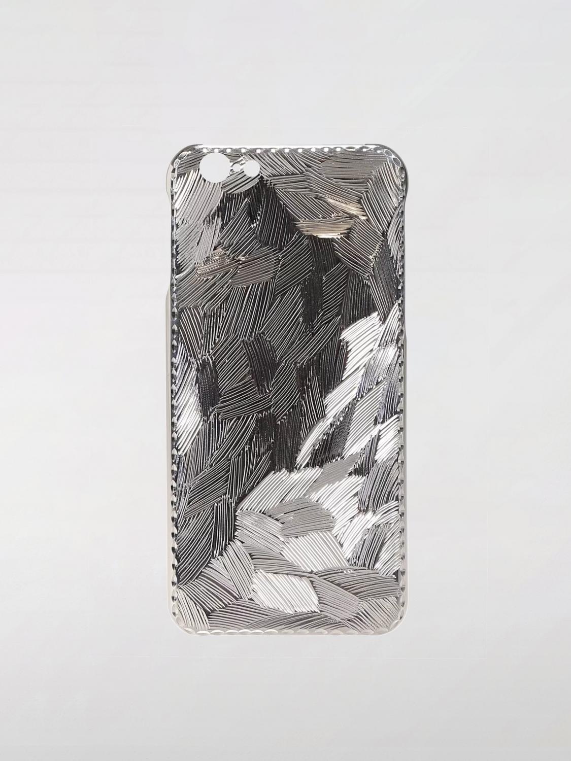 LA MELA LUXURY COVER ACCESORIOS TECNOLÓGICOS: Custodia Mujer La Mela Luxury Cover, Plata - Img 1