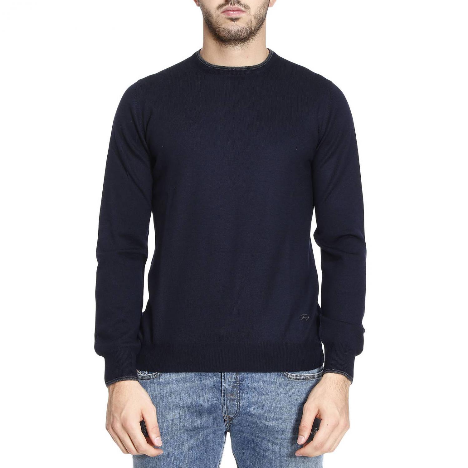 FAY PULLOVER: Fay Herren Pullover, Blau - Img 1