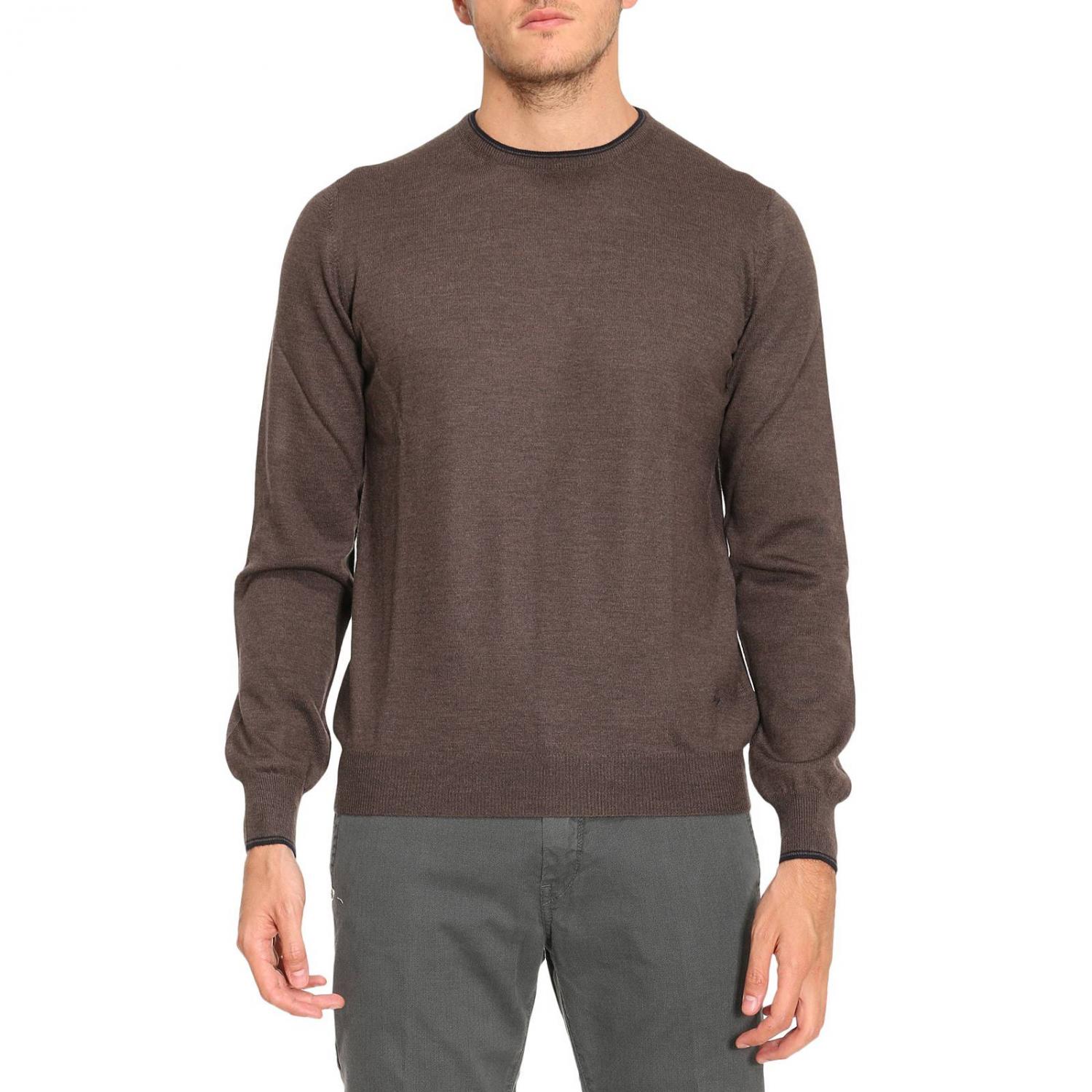 FAY PULLOVER: Fay Herren Pullover, Braun - Img 1