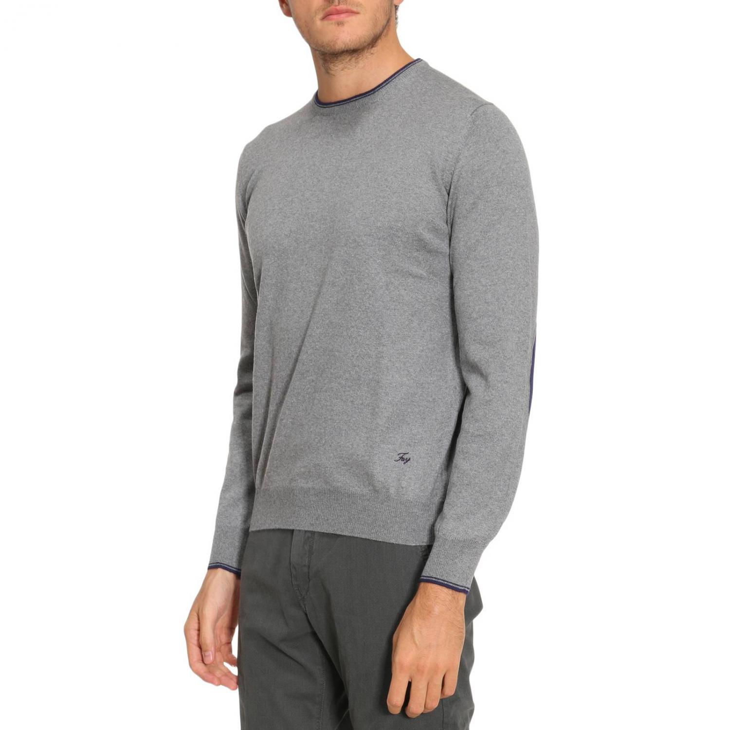 FAY PULLOVER: Fay Herren Pullover, Mouse Grey - Img 2