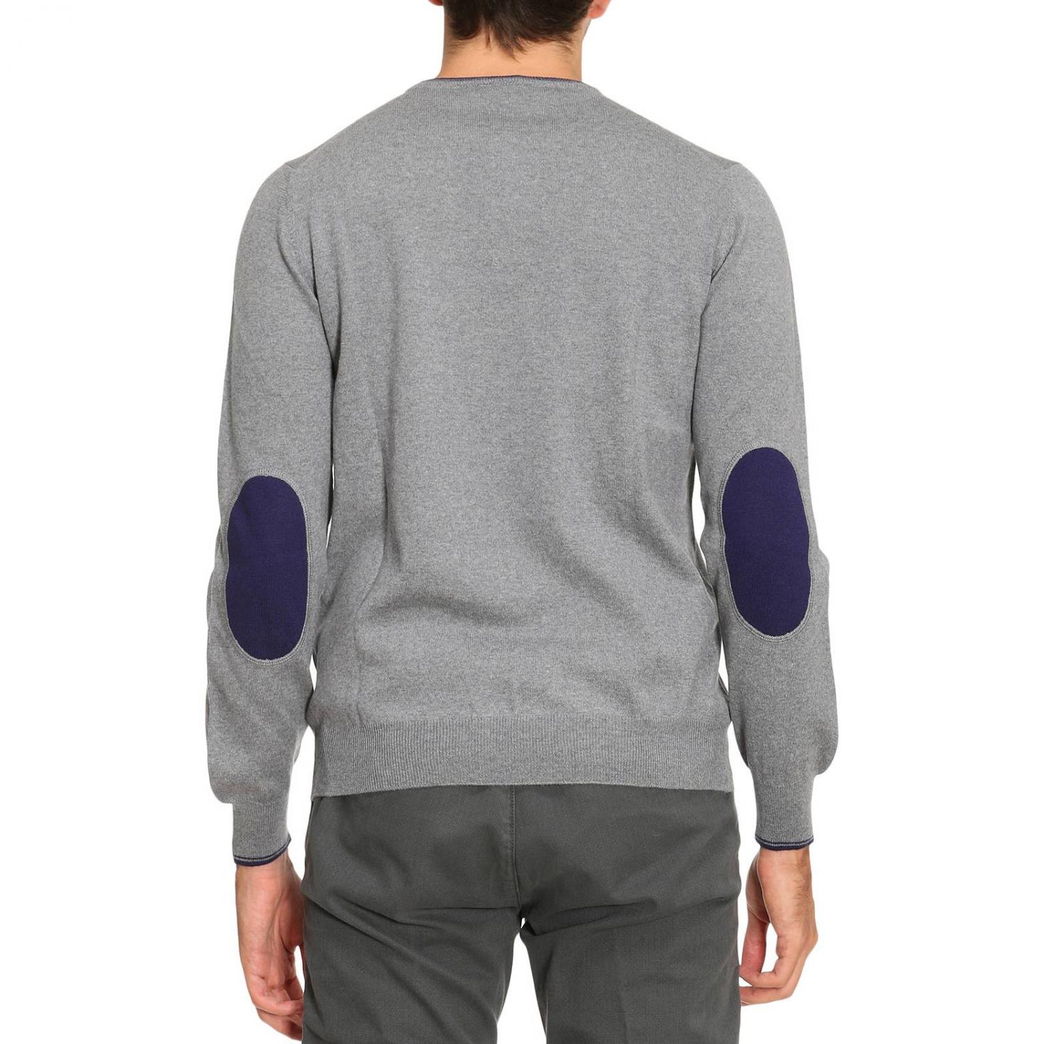 FAY PULLOVER: Fay Herren Pullover, Mouse Grey - Img 3