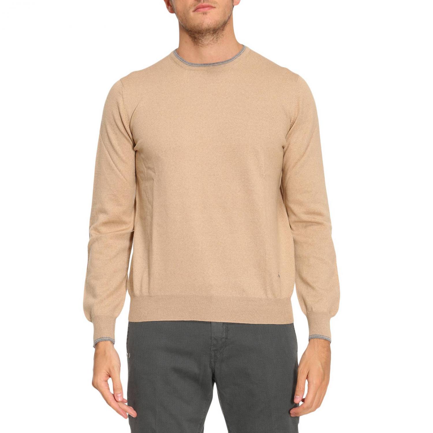 FAY PULLOVER: Fay Herren Pullover, Camel - Img 1