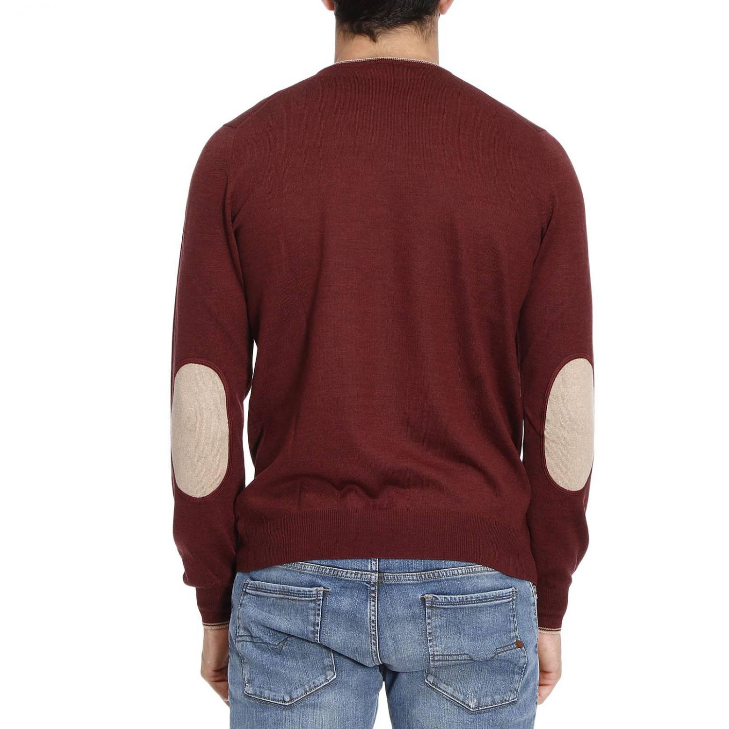 FAY PULLOVER: Fay Herren Pullover, Burgunderrot - Img 3