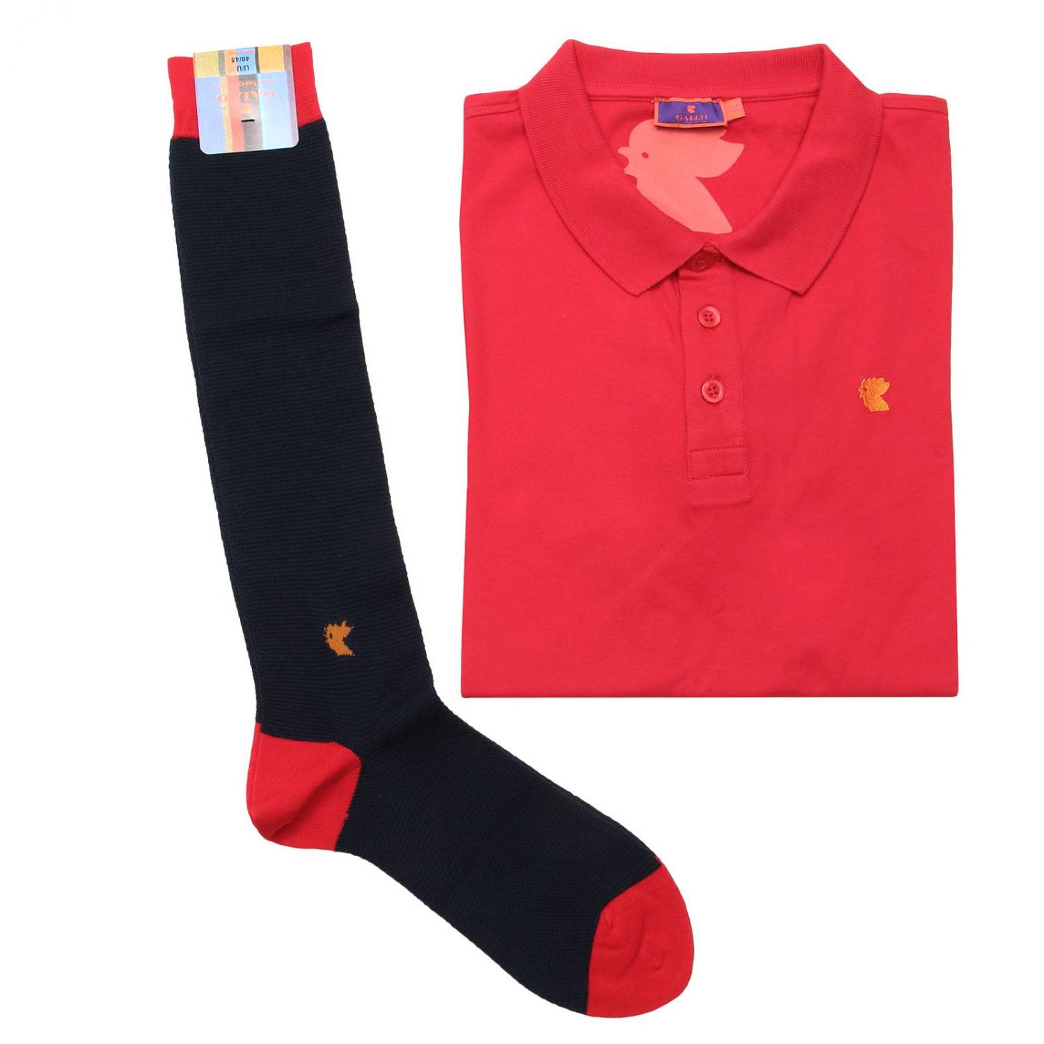 GALLO CAMISETA: Camiseta hombre Gallo, Rojo - Img 1