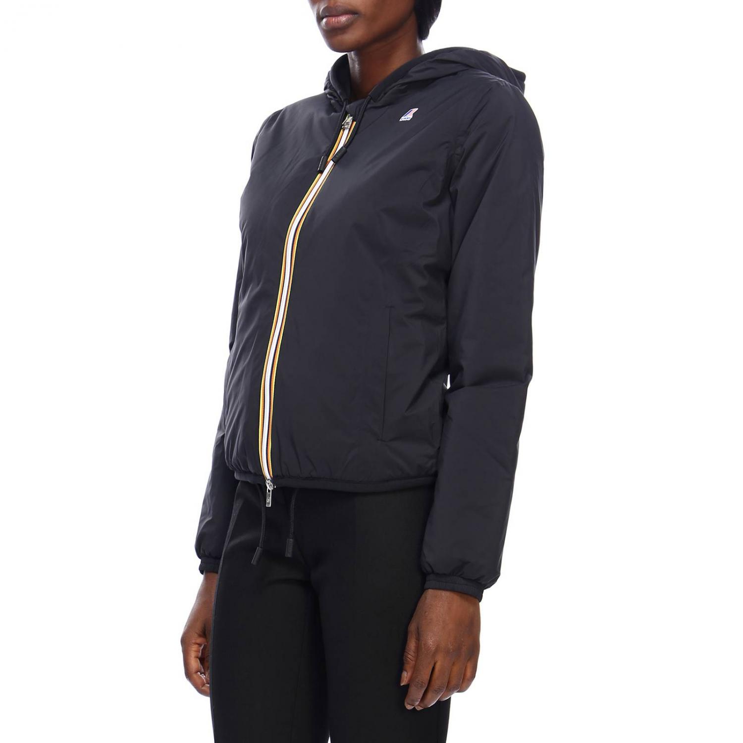 K-WAY CHAQUETA: Chaqueta mujer K-way, Negro - Img 2