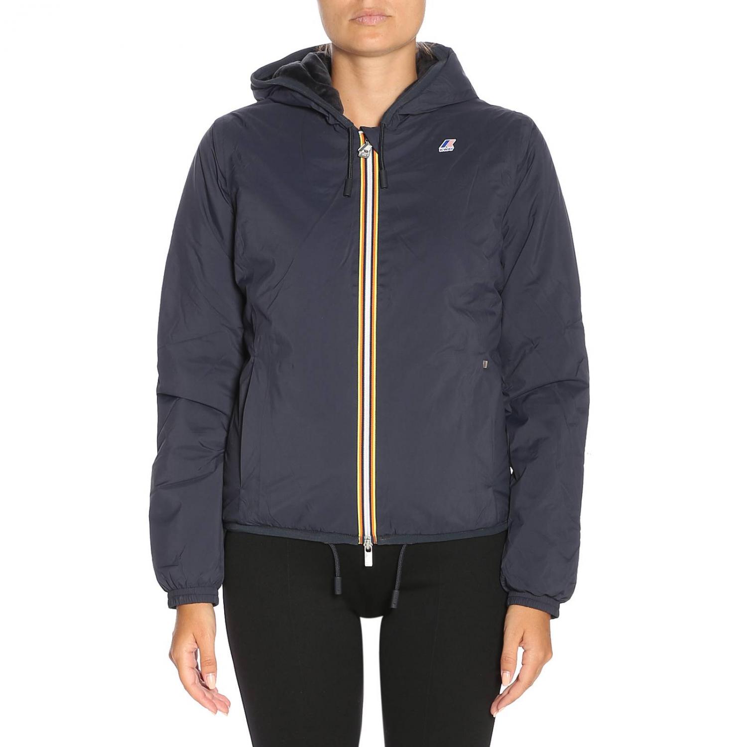 K-WAY JACKET: Jacket women K-way, Blue - Img 1