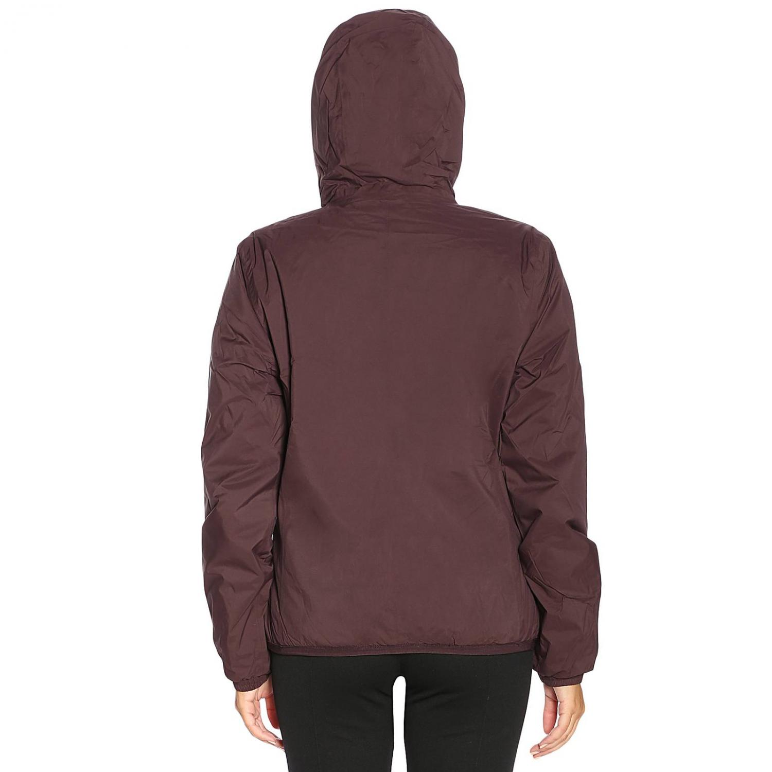 K-WAY CHAQUETA: Chaqueta mujer K-way, Granate - Img 3