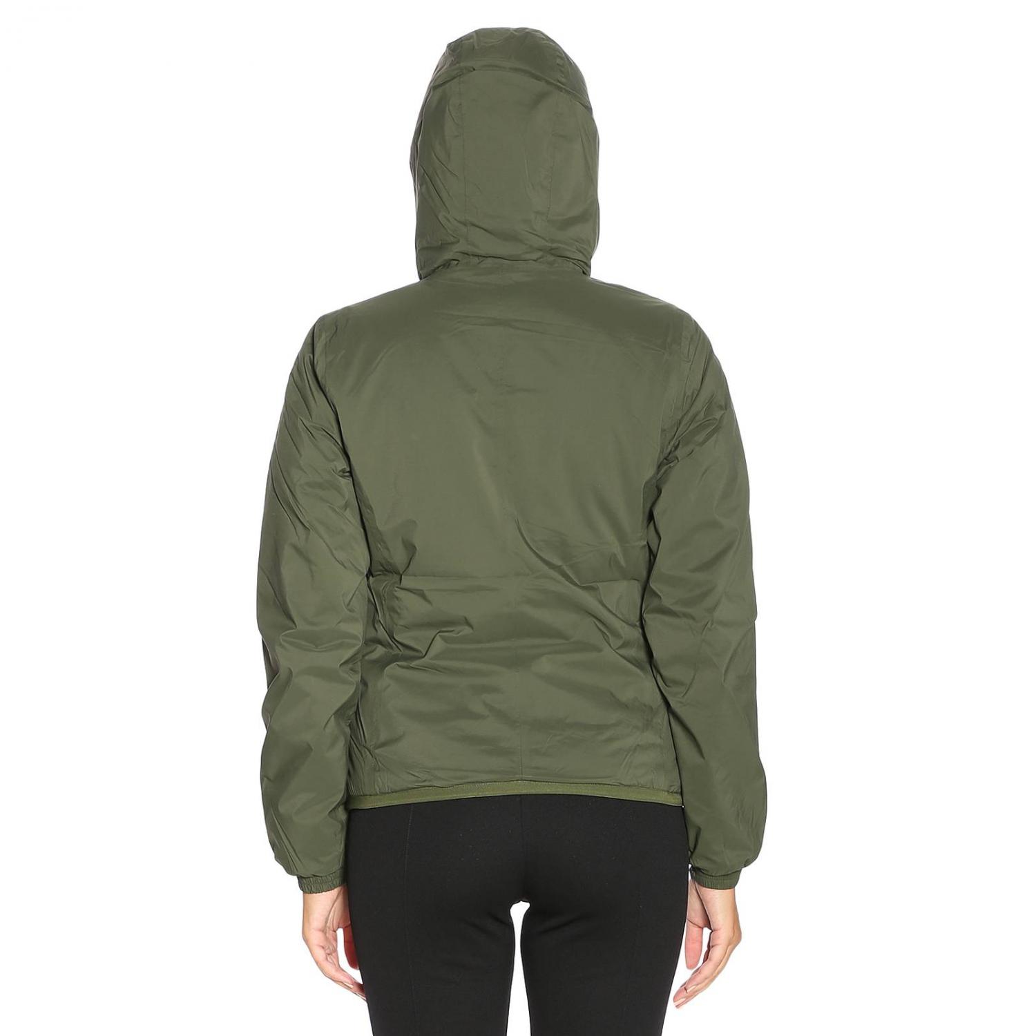 K-WAY CHAQUETA: Chaqueta mujer K-way, Militar - Img 3