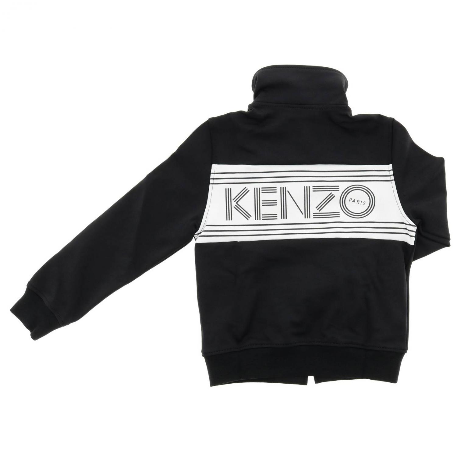 KENZO KIDS PULLOVER: Pullover kinder Kenzo Junior, Schwarz - Img 2