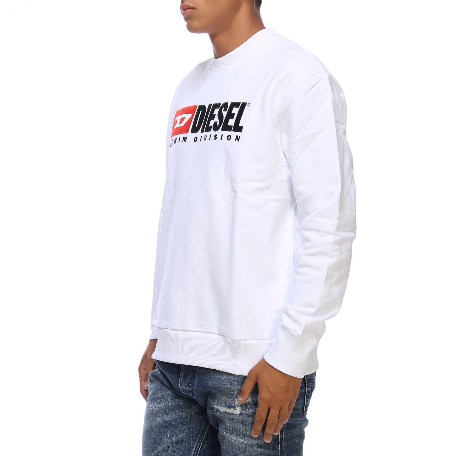 Diesel Sweat à Imprimé Graphique | Blanc | FR