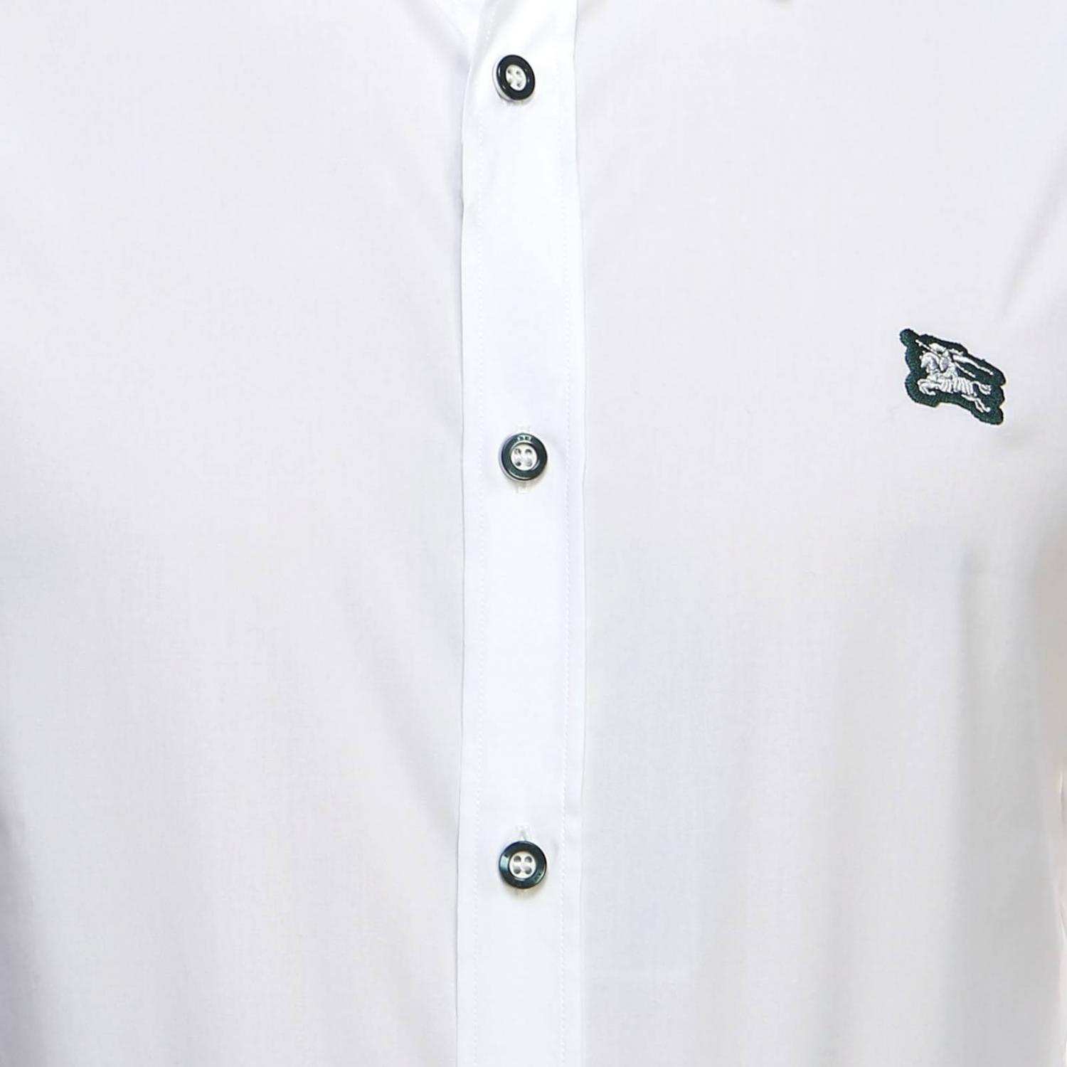 BURBERRY SHIRT: Shirt men Burberry, White - Img 4