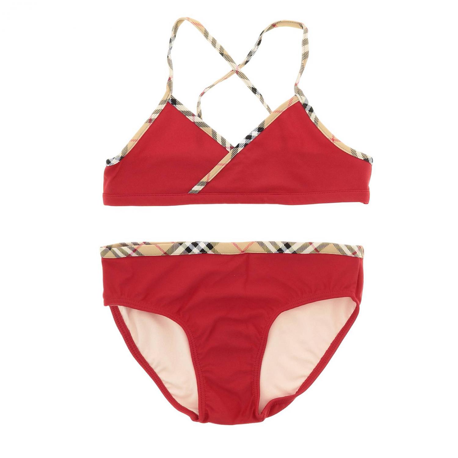 BURBERRY BAÑADOR: Bañador niños Burberry, Rojo - Img 1
