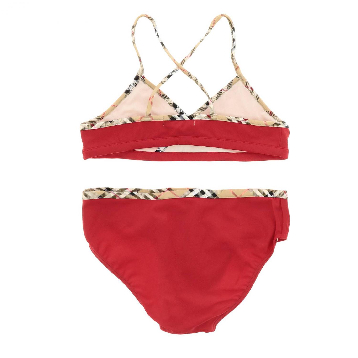BURBERRY BAÑADOR: Bañador niños Burberry, Rojo - Img 2