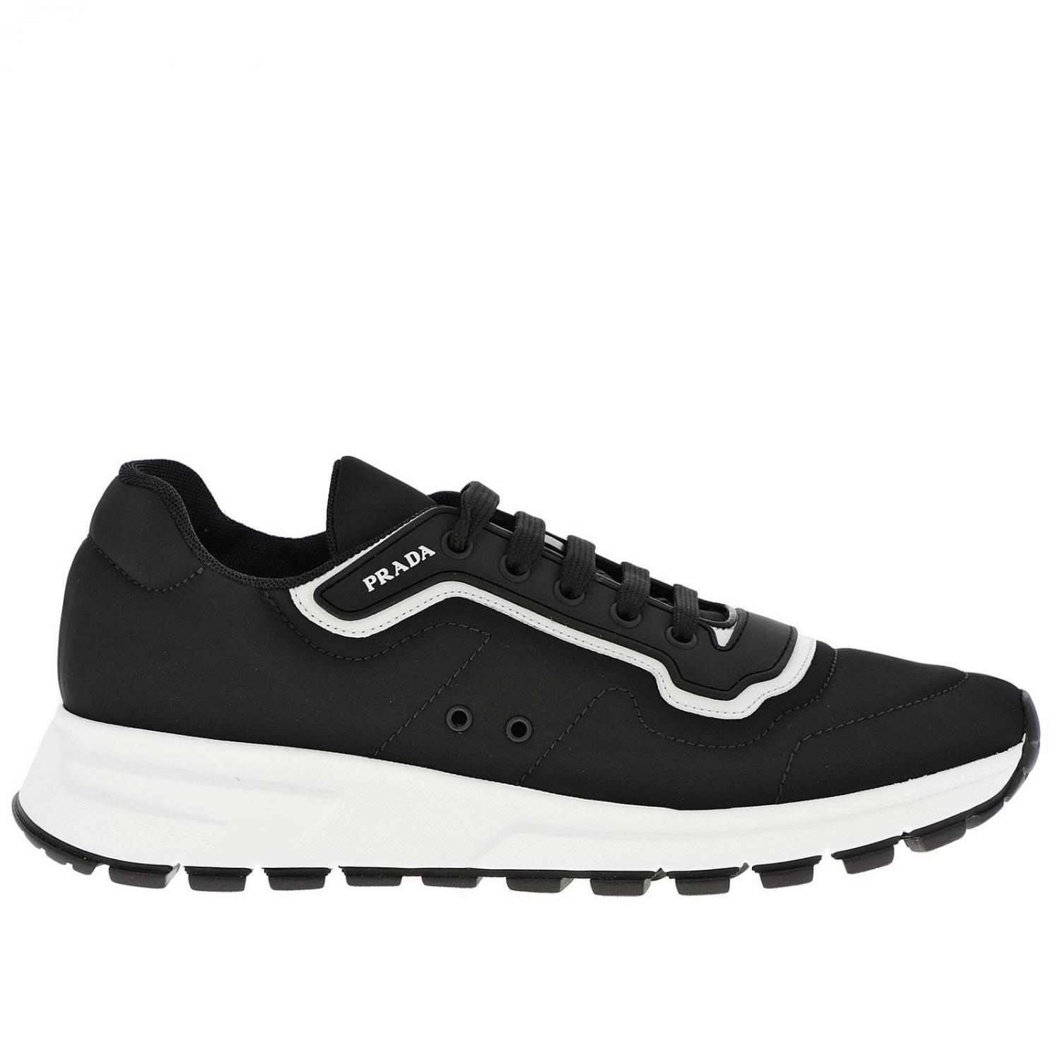 PRADA Herren Sneakers Schwarz Prada Sneakers 4E3382 1MNS online auf GIGLIO.COM